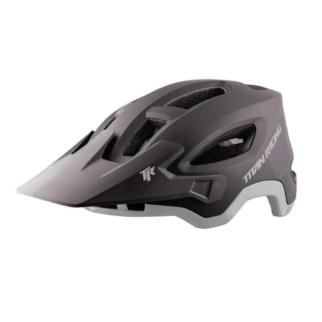 Titan Shredder Helmet - Black Quaker Grey